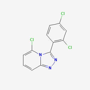 5-Chloro-3-(2,4-dichlorophenyl)[1,2,4]triazolo[4,3-a]pyridine