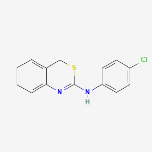 N-(4-chlorophenyl)-4H-3,1-benzothiazin-2-amine