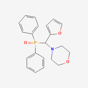 4-[(Diphenylphosphoryl)(2-furyl)methyl]morpholine