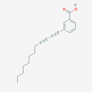 Benzoic acid, 3-(1,3-dodecadiynyl)-