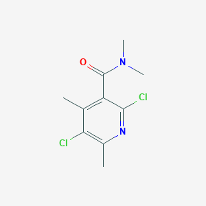 2,5-dichloro-N,N,4,6-tetramethylpyridine-3-carboxamide