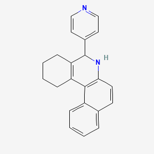 5-(Pyridin-4-yl)-1,2,3,4,5,6-hexahydrobenzo[a]phenanthridine