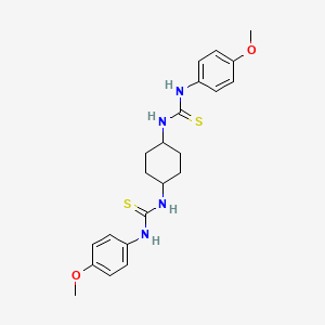 1,1'-Cyclohexane-1,4-diylbis[3-(4-methoxyphenyl)(thiourea)]