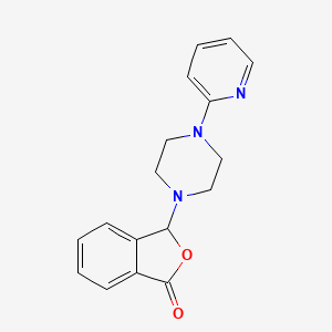 3-[4-(pyridin-2-yl)piperazin-1-yl]-2-benzofuran-1(3H)-one