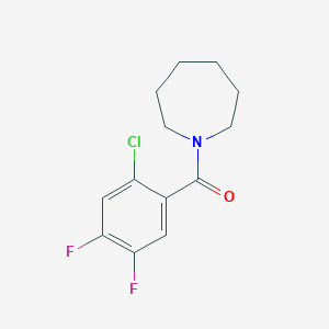 Methanone, (1-azepanyl)(2-chloro-4,5-difluorophenyl)-