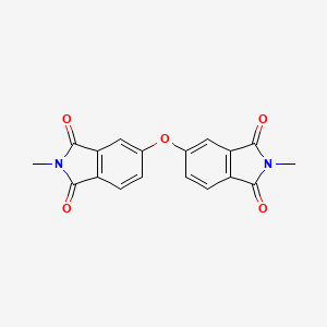 1h-Isoindole-1,3(2h)-dione, 5,5'-oxybis[2-methyl-