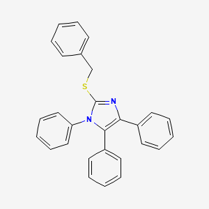 2-(benzylsulfanyl)-1,4,5-triphenyl-1H-imidazole