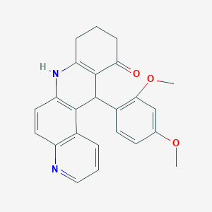 12-(2,4-dimethoxyphenyl)-8,9,10,12-tetrahydrobenzo[b][4,7]phenanthrolin-11(7H)-one