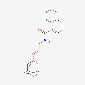 N-[2-(1-adamantyloxy)ethyl]-1-naphthamide