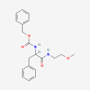 molecular formula C20H24N2O4 B11088843 Nalpha-[(benzyloxy)carbonyl]-N-(2-methoxyethyl)phenylalaninamide 