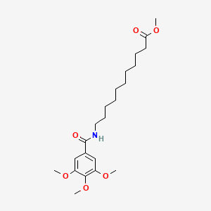 Methyl 11-[(3,4,5-trimethoxybenzoyl)amino]undecanoate