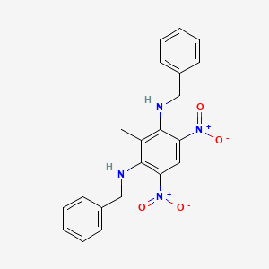 N,N'-dibenzyl-2-methyl-4,6-dinitrobenzene-1,3-diamine