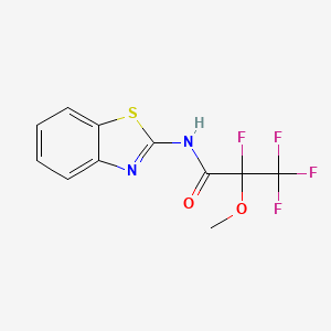 N-(1,3-benzothiazol-2-yl)-2,3,3,3-tetrafluoro-2-methoxypropanamide