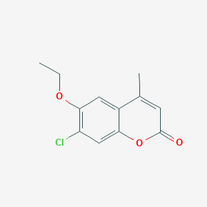 7-chloro-6-ethoxy-4-methyl-2H-chromen-2-one