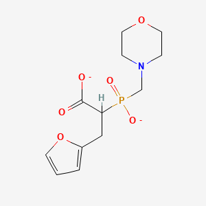 3-(2-Furyl)-2-[(morpholinomethyl)hydroxyphosphoryl]propanoate