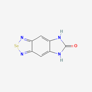 molecular formula C7H4N4OSe B11090624 5H-imidazo[4,5-f][2,1,3]benzoselenadiazol-6(7H)-one 