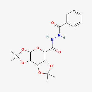 N'-benzoyl-4,4,11,11-tetramethyl-3,5,7,10,12-pentaoxatricyclo[7.3.0.02,6]dodecane-8-carbohydrazide