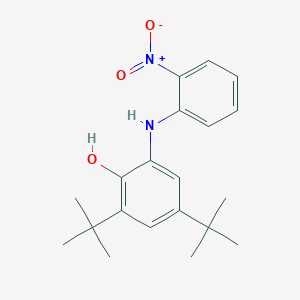 2,4-Di-tert-butyl-6-((2-nitrophenyl)amino)phenol