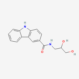 N-(2,3-dihydroxypropyl)-9H-carbazole-3-carboxamide