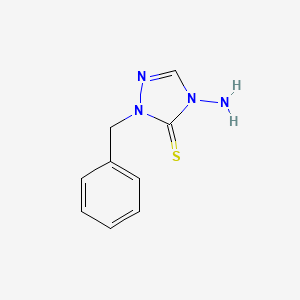 4-Amino-2-benzyl-2,4-dihydro-[1,2,4]triazole-3-thione