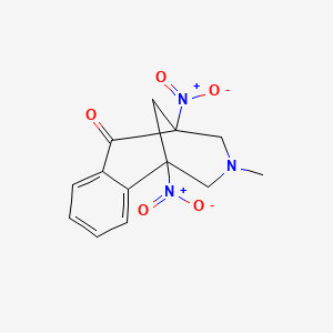 3-methyl-1,5-dinitro-2,3,4,5-tetrahydro-1,5-methano-3-benzazocin-6(1H)-one