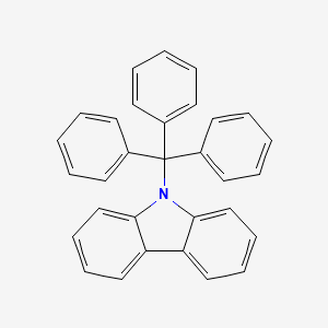 molecular formula C31H23N B11092175 9-trityl-9H-carbazole 