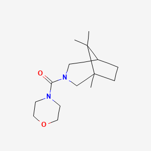 Morpholin-4-yl(1,8,8-trimethyl-3-azabicyclo[3.2.1]oct-3-yl)methanone