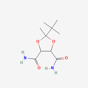 2-tert-Butyl-2-methyl-1,3-dioxolane-4,5-dicarboxamide