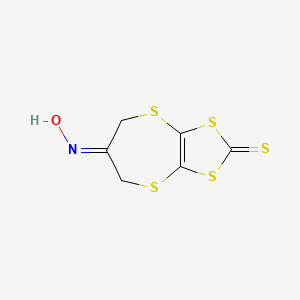 6-(hydroxyimino)-6,7-dihydro-5H-[1,3]dithiolo[4,5-b][1,4]dithiepine-2-thione