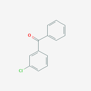 molecular formula C13H9ClO B110928 3-氯苯甲酮 CAS No. 1016-78-0