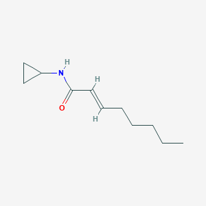 molecular formula C11H19NO B11092837 (2E)-N-cyclopropyloct-2-enamide 