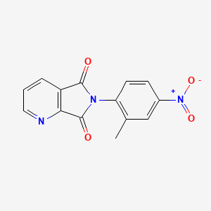 6-(2-methyl-4-nitrophenyl)-5H-pyrrolo[3,4-b]pyridine-5,7(6H)-dione