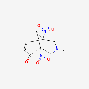 3-Methyl-1,5-dinitro-3-azabicyclo[3.3.1]non-7-en-6-one