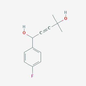 1-(4-Fluorophenyl)-4-methylpent-2-yne-1,4-diol