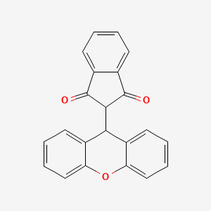 2-(9H-Xanthen-9-yl)-1H-indene-1,3(2H)-dione