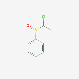 B110935 (1-Chloroethanesulfinyl)benzene CAS No. 26910-40-7
