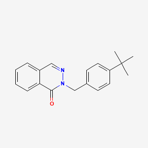 molecular formula C19H20N2O B11093596 2-(4-tert-Butyl-benzyl)-2H-phthalazin-1-one 