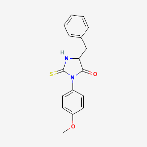 5-Benzyl-3-(4-methoxyphenyl)-2-thioxoimidazolidin-4-one