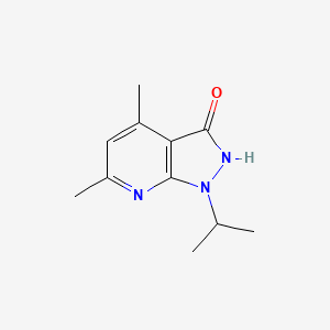 1-Isopropyl-4,6-dimethyl-1H-pyrazolo[3,4-b]pyridin-3-ol