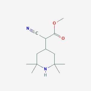 Methyl cyano(2,2,6,6-tetramethylpiperidin-4-yl)acetate