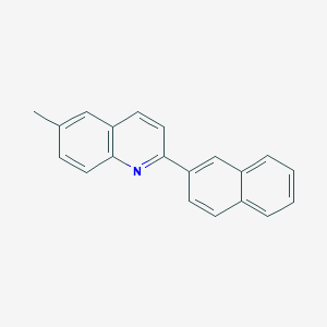 6-Methyl-2-(2-naphthyl)quinoline