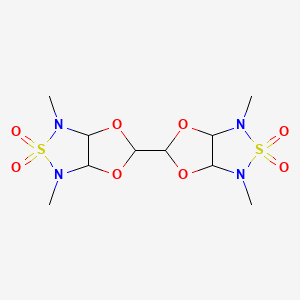 1,1',3,3'-tetramethyloctahydro-5H,5'H-5,5'-bi[1,3]dioxolo[4,5-c][1,2,5]thiadiazole 2,2,2',2'-tetraoxide