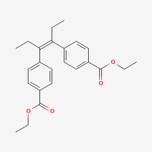 diethyl 4,4'-(3Z)-hex-3-ene-3,4-diyldibenzoate