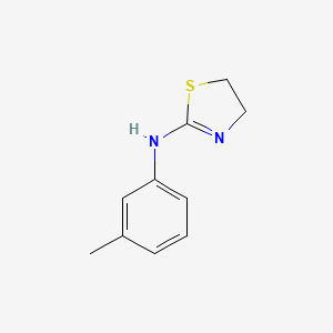 molecular formula C10H12N2S B11094163 N-(3-methylphenyl)-4,5-dihydro-1,3-thiazol-2-amine 