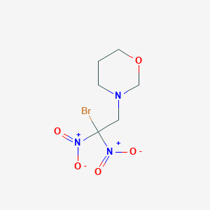 3-(2-Bromo-2,2-dinitroethyl)-1,3-oxazinane