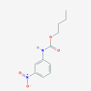 molecular formula C11H14N2O4 B11094326 butyl N-(3-nitrophenyl)carbamate 