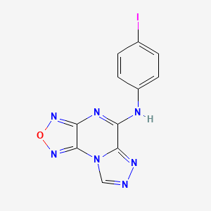 N-(4-iodophenyl)[1,2,5]oxadiazolo[3,4-e][1,2,4]triazolo[4,3-a]pyrazin-5-amine