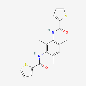 N,N'-(2,4,6-trimethylbenzene-1,3-diyl)dithiophene-2-carboxamide