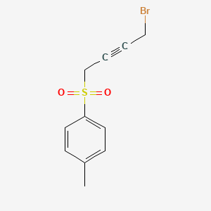 1-((4-Bromobut-2-yn-1-yl)sulfonyl)-4-methylbenzene