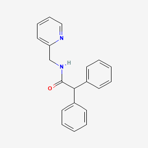 2,2-diphenyl-N-(2-pyridylmethyl)acetamide